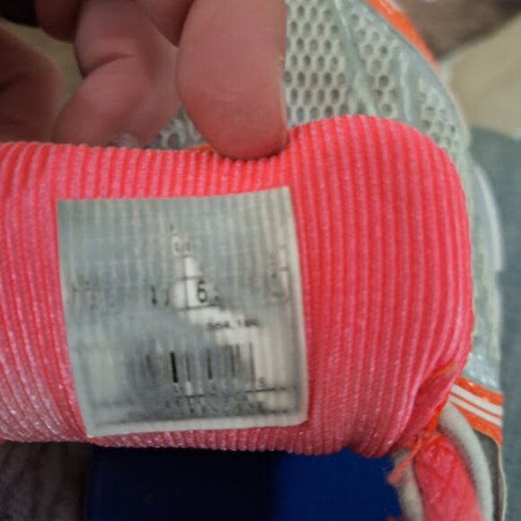 Brooks Ravenna 5 Running Shoes Orange blue and silver womens size 8 - Picture 8 of 9